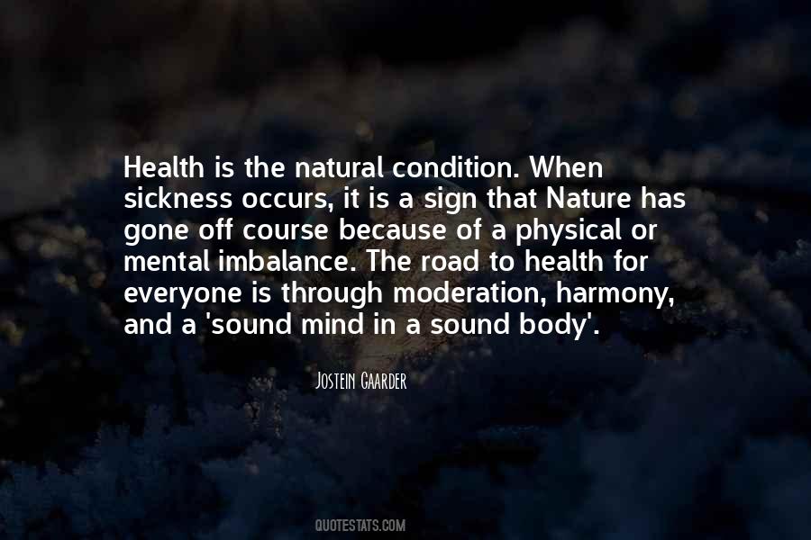 Quotes About Natural Health #1007135