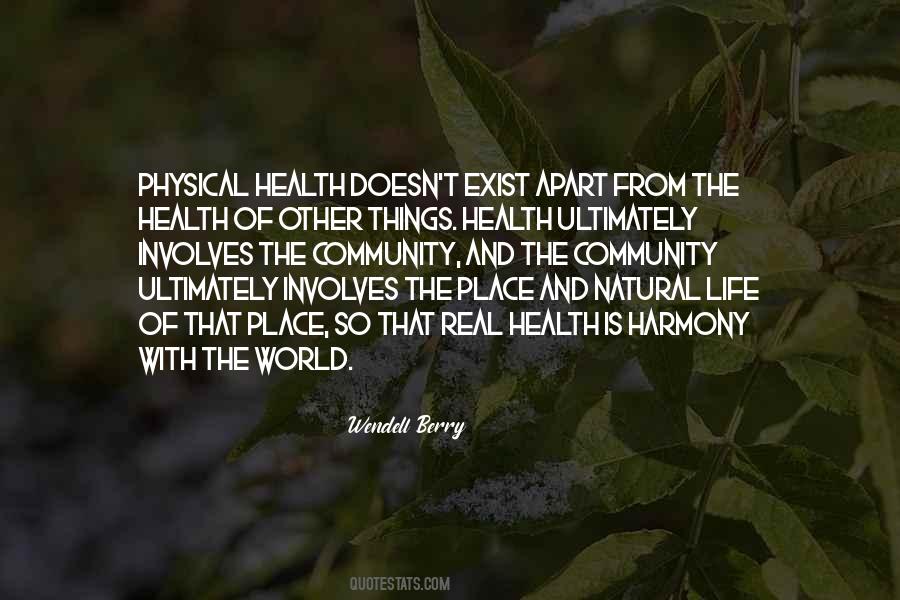 Quotes About Natural Health #1548063