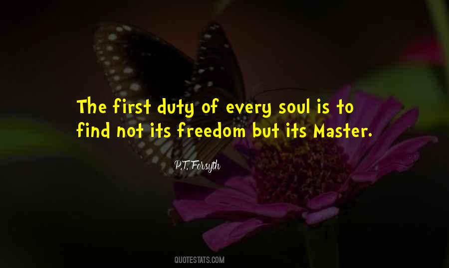 Quotes About Freedom Of The Soul #1302162