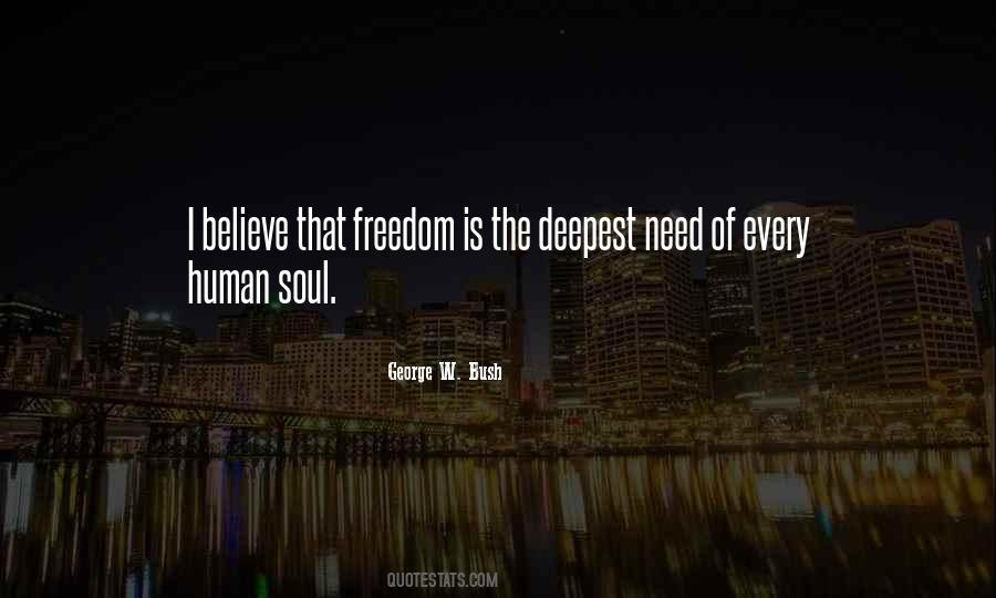 Quotes About Freedom Of The Soul #53933