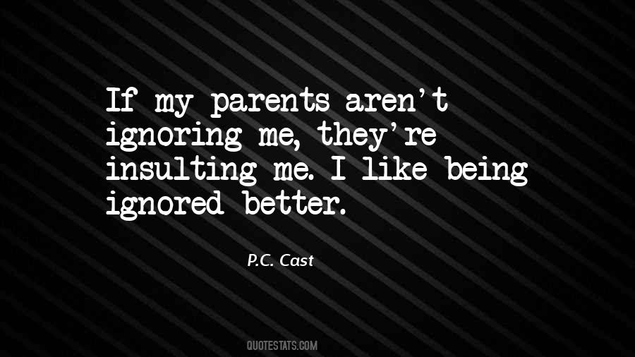 Quotes About Parents Not Being There #26666