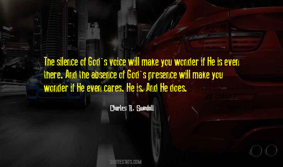 Silence Of God Quotes #1551917