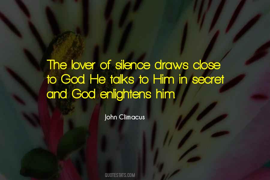 Silence Of God Quotes #583427
