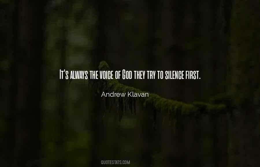 Silence Of God Quotes #630278