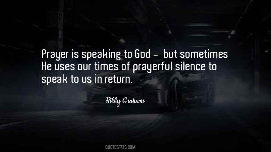 Silence Of God Quotes #65482