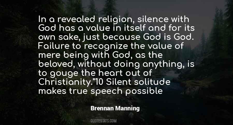 Silence Of God Quotes #736054