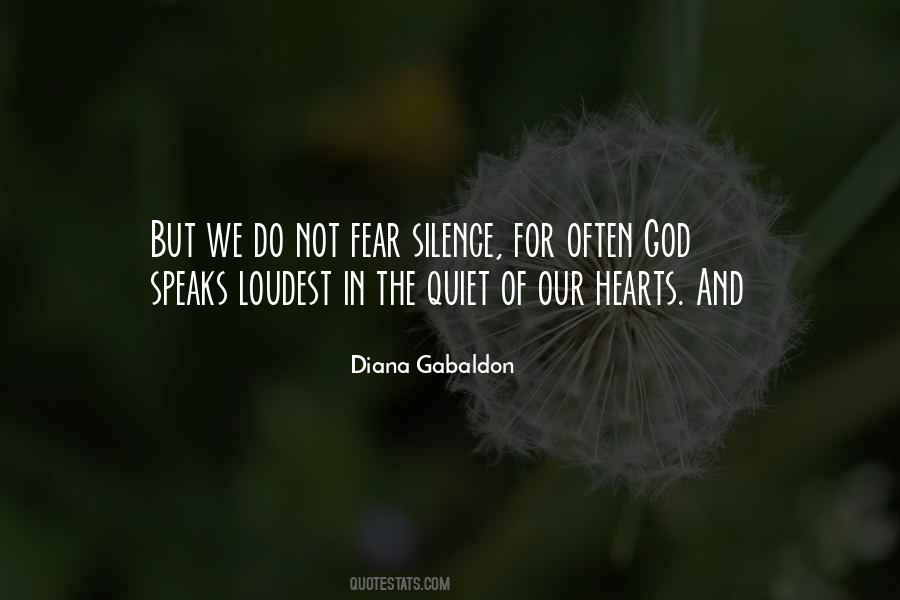 Silence Of God Quotes #93780