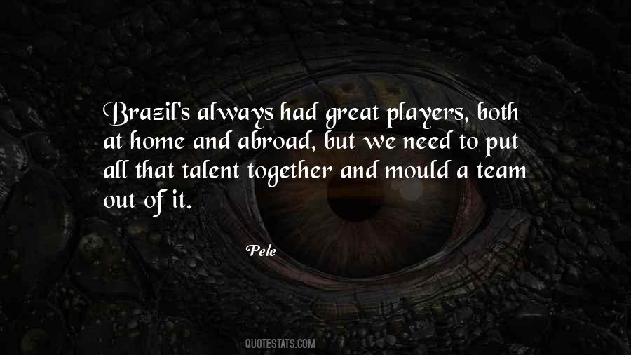 Quotes About Team Players #547096