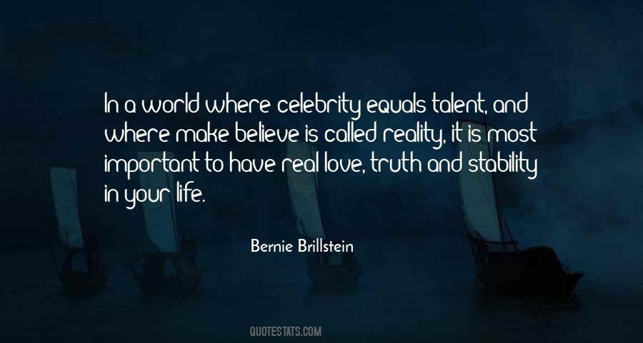 Quotes About Celebrity Life #1698376