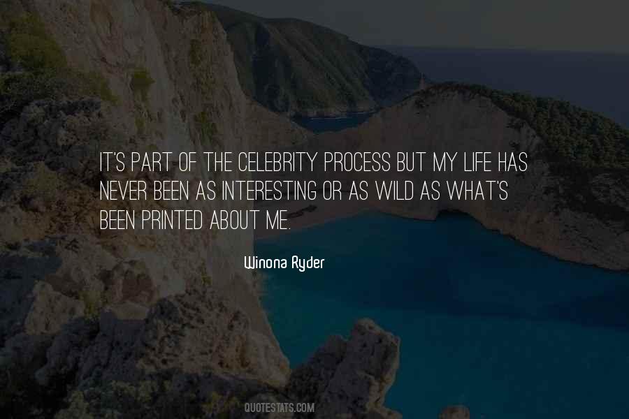 Quotes About Celebrity Life #659570