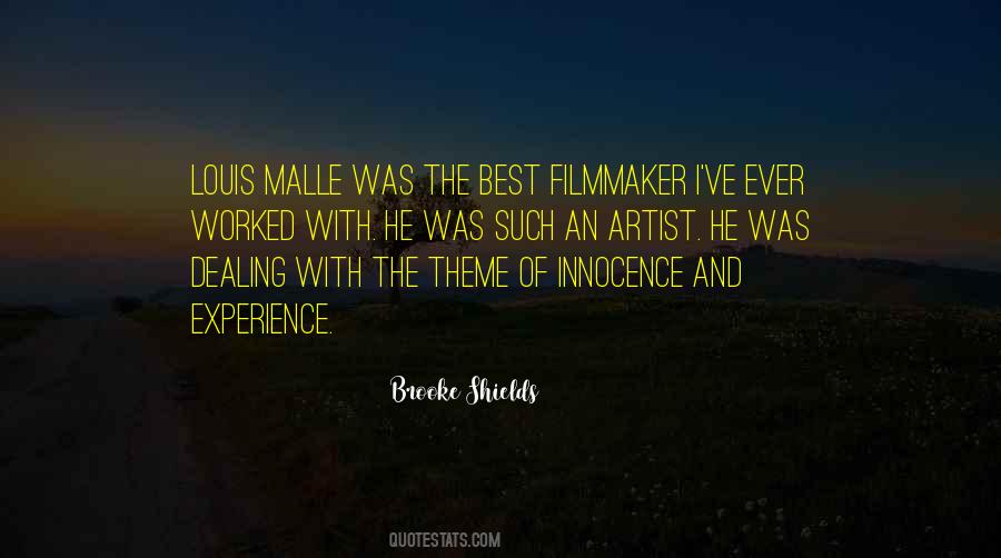 Quotes About Innocence And Experience #1315579