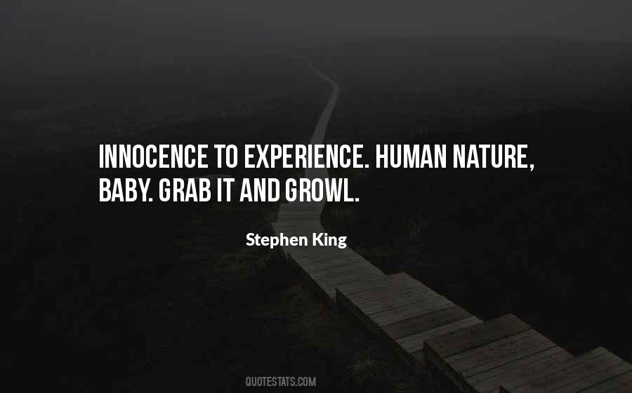 Quotes About Innocence And Experience #1416092