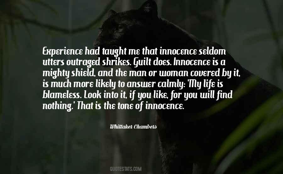 Quotes About Innocence And Experience #377908
