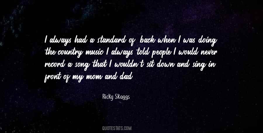 Song Dad Quotes #276924