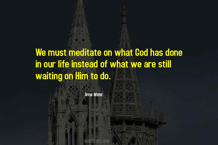 Quotes About Waiting On God #1841817