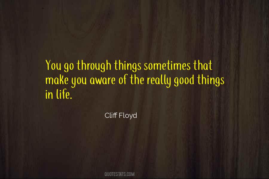 Quotes About Good Things In Life #1561835
