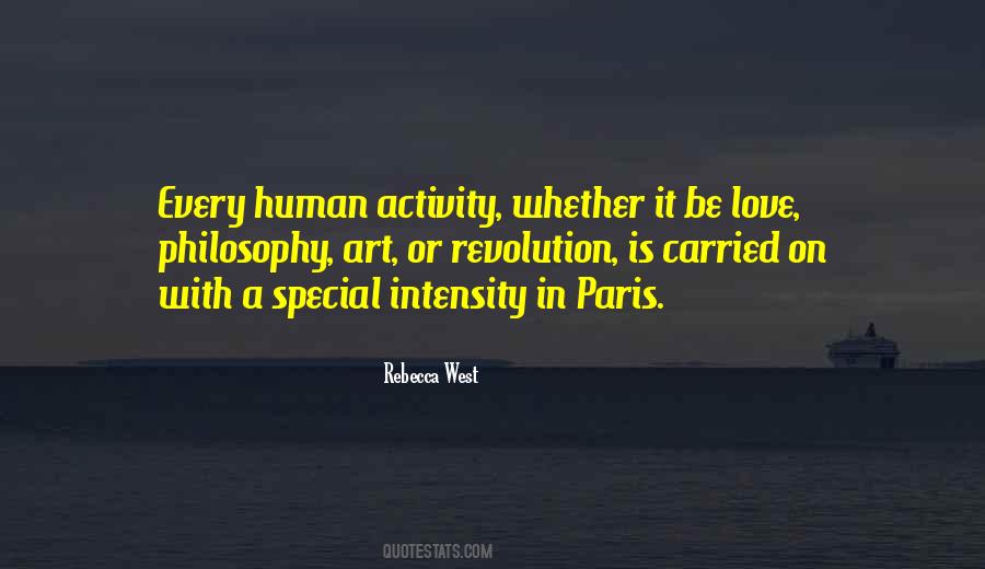 Quotes About Human Activity #1216636