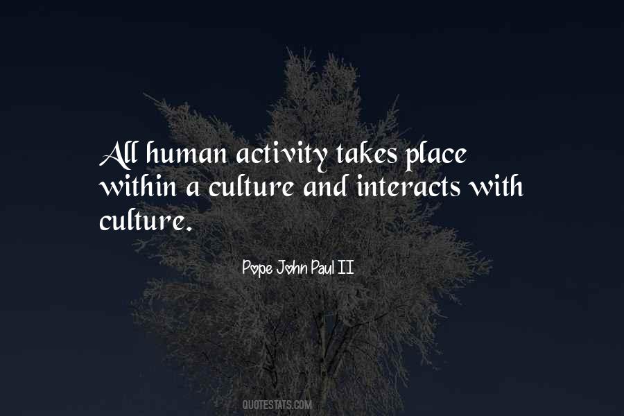 Quotes About Human Activity #2655