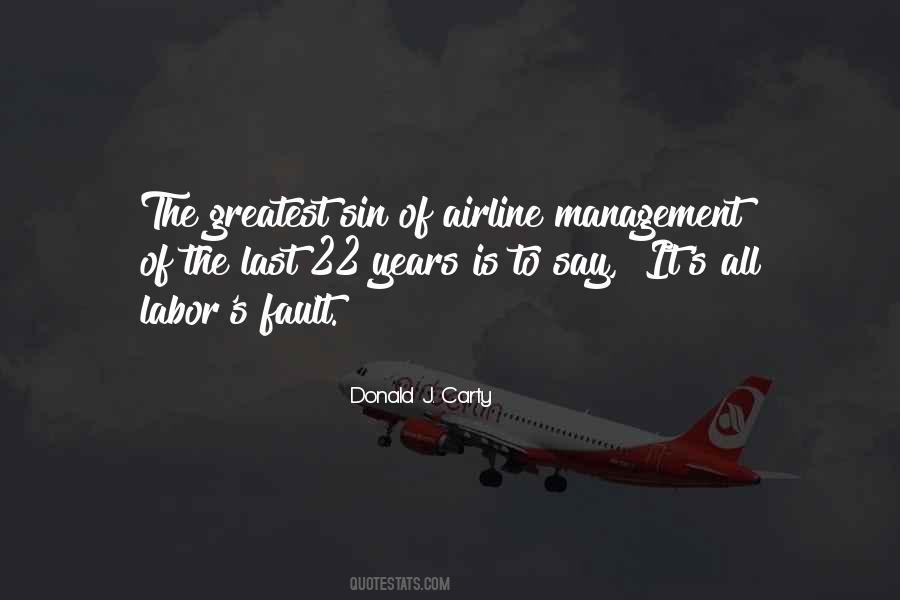 Quotes About Airline Management #1802912