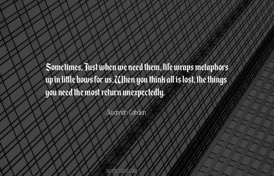 Quotes About Things We Lost #1225529