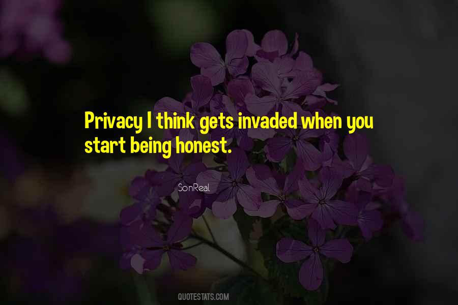 Privacy Invaded Quotes #571536