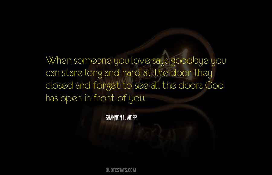 Quotes About Doors And Love #1378357