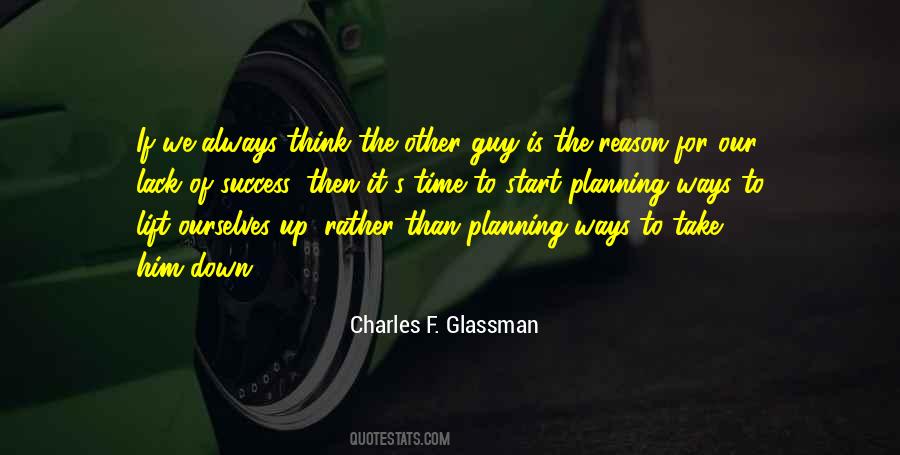 Quotes About Planning For Success #87559