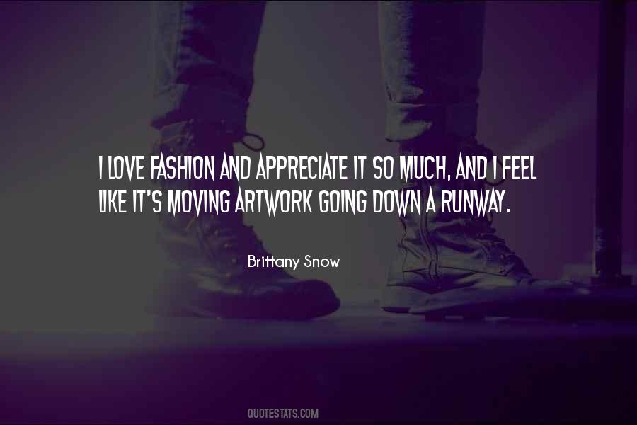 Fashion Runway Quotes #1183516