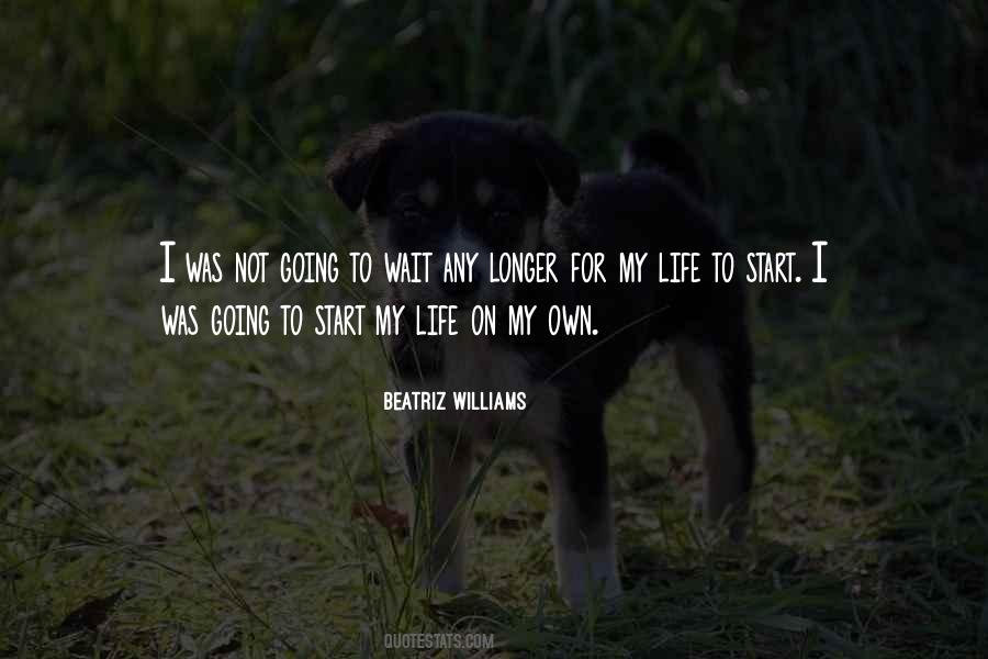 Quotes About Life Going On #112798