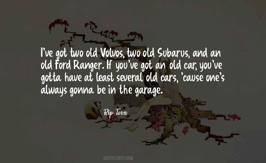 Quotes About Old Cars #1573950
