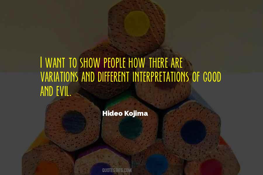 Quotes About Good And Evil #1299696