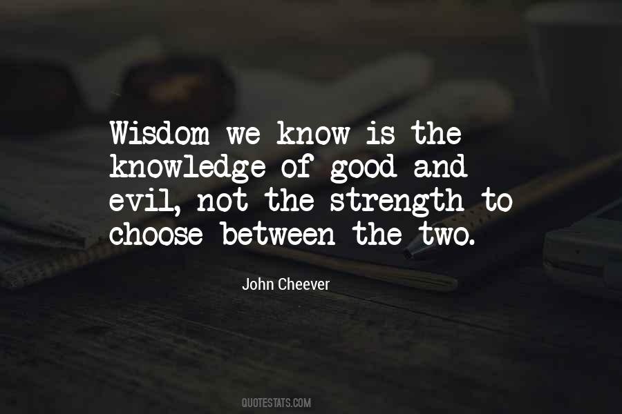 Quotes About Good And Evil #1327899