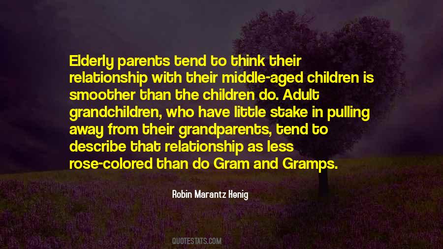 Quotes About Aged Parents #1317355