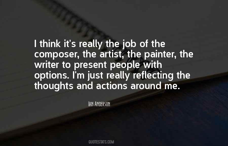 Thoughts Of A Writer Quotes #1032168