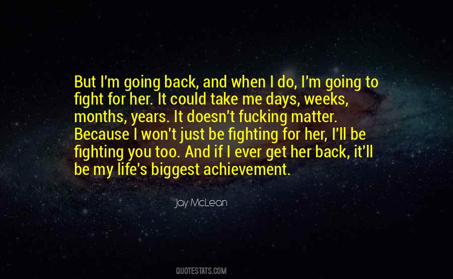 Quotes About Fighting For Her #507783