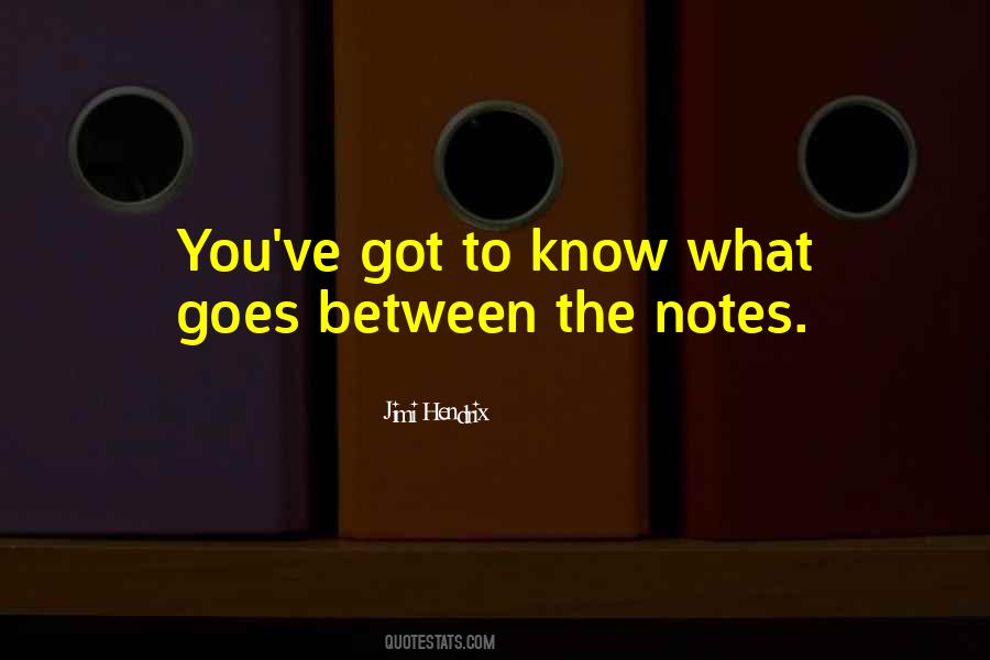 Quotes About Notes #1832555