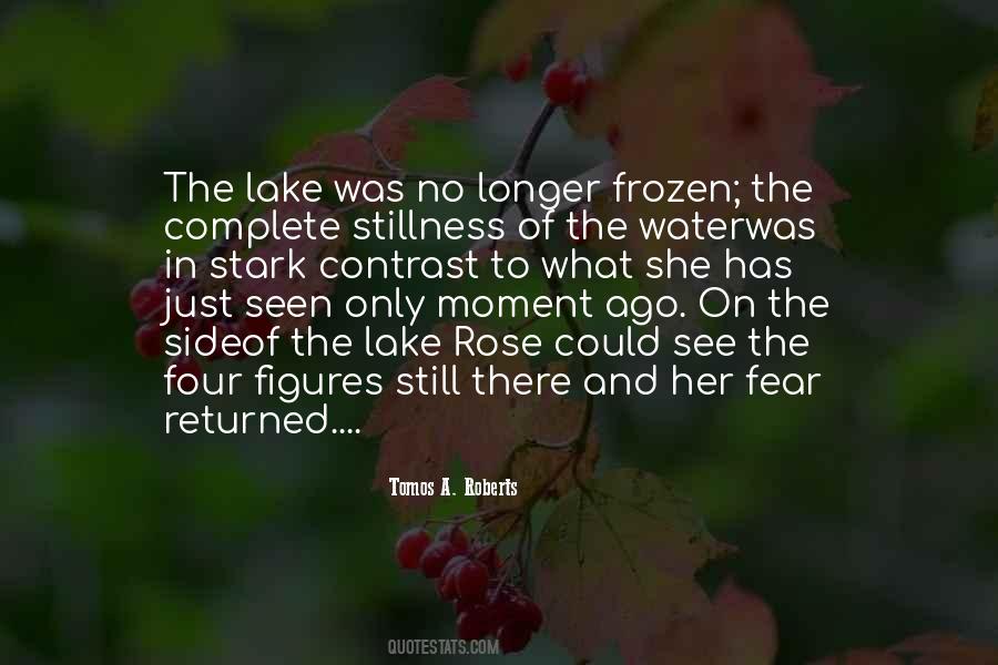 Quotes About A Frozen Lake #1861010