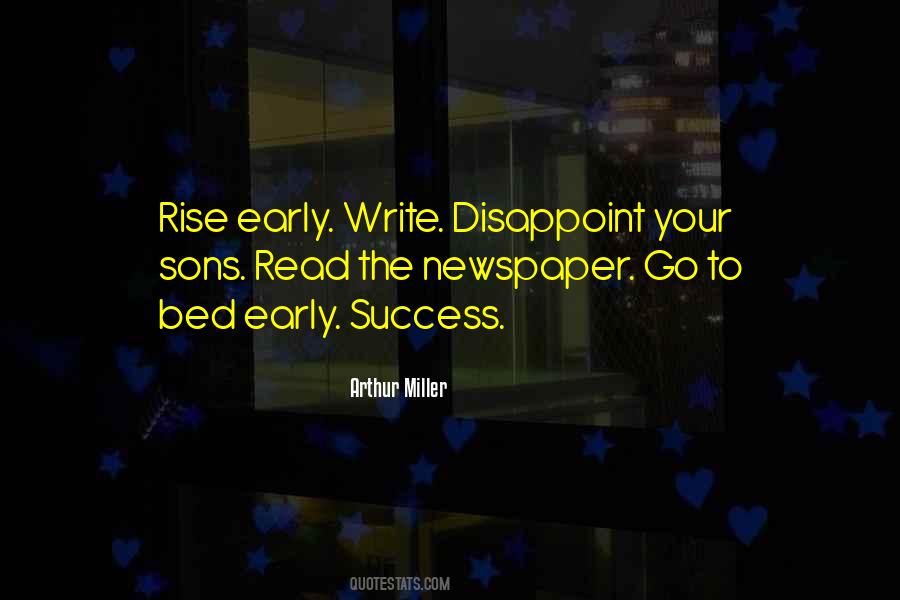 Quotes About Early To Bed Early To Rise #1485801