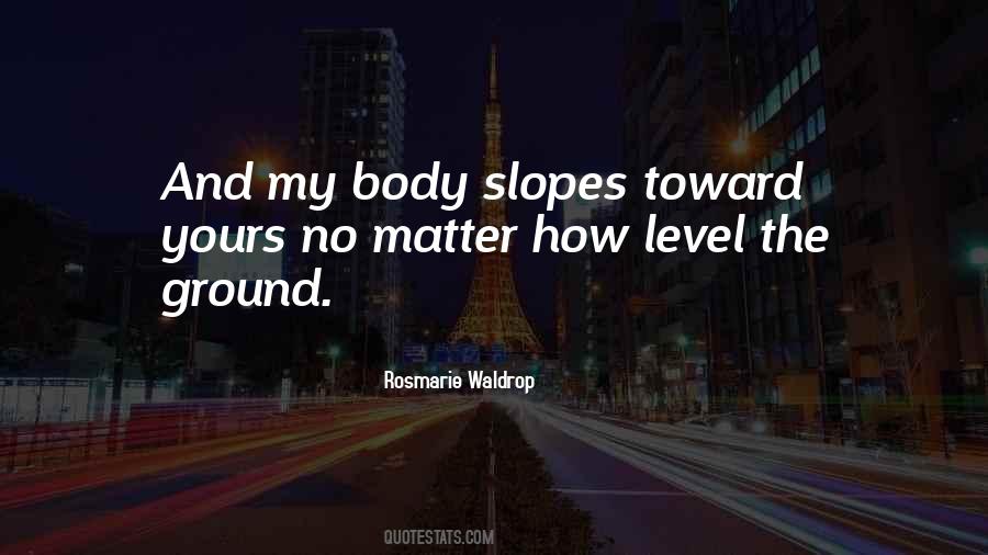 Quotes About Slopes #1113212