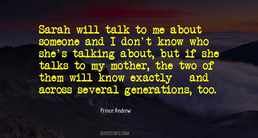 Quotes About Talking About Someone #997643