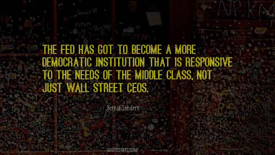 Quotes About The Middle Class #1671435