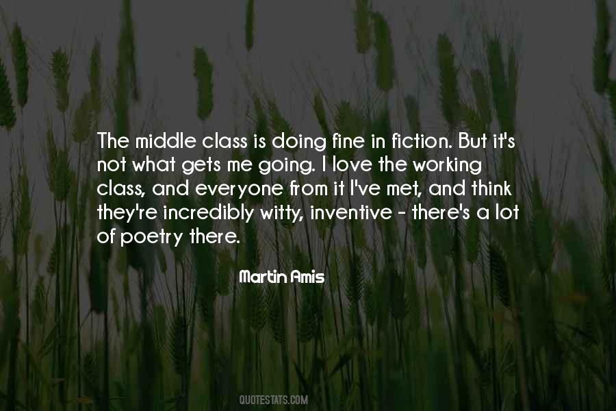 Quotes About The Middle Class #908652