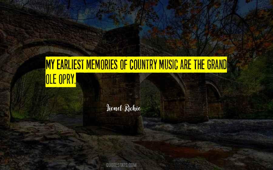 Quotes About The Grand Ole Opry #440448