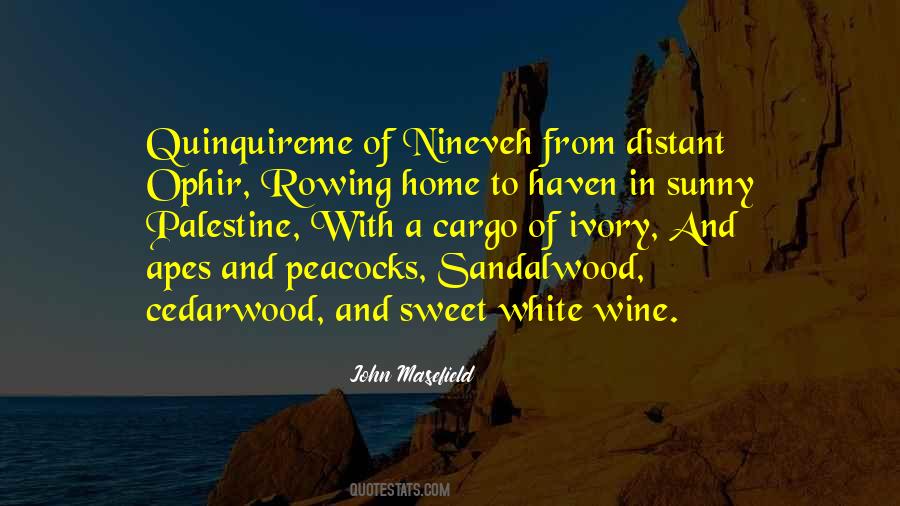 Quinquireme Of Nineveh Quotes #717898
