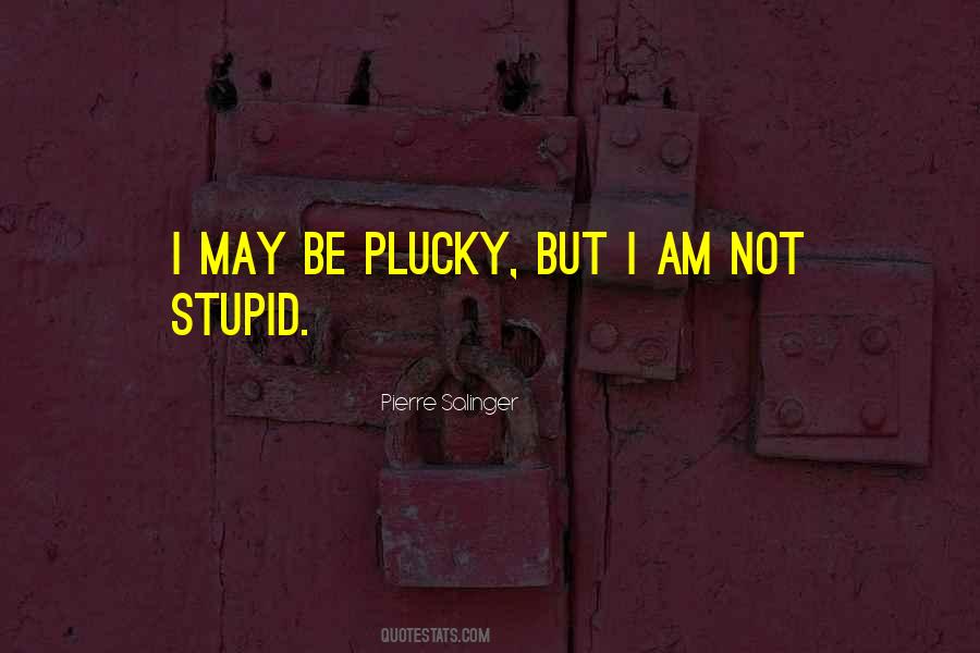 Quotes About I Am Not Stupid #1157529