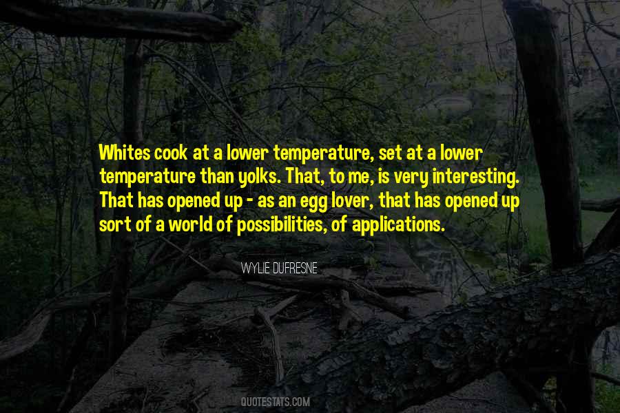 Quotes About Egg Yolks #1239116