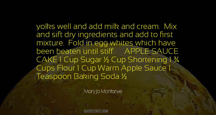 Quotes About Egg Yolks #1542732