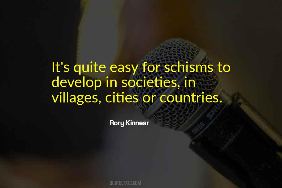 Villages And Cities Quotes #1386222