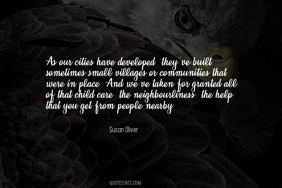 Villages And Cities Quotes #487309
