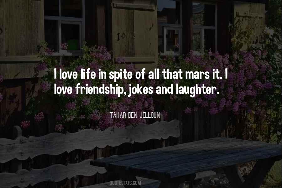 Quotes About Friendship And Laughter #1844452